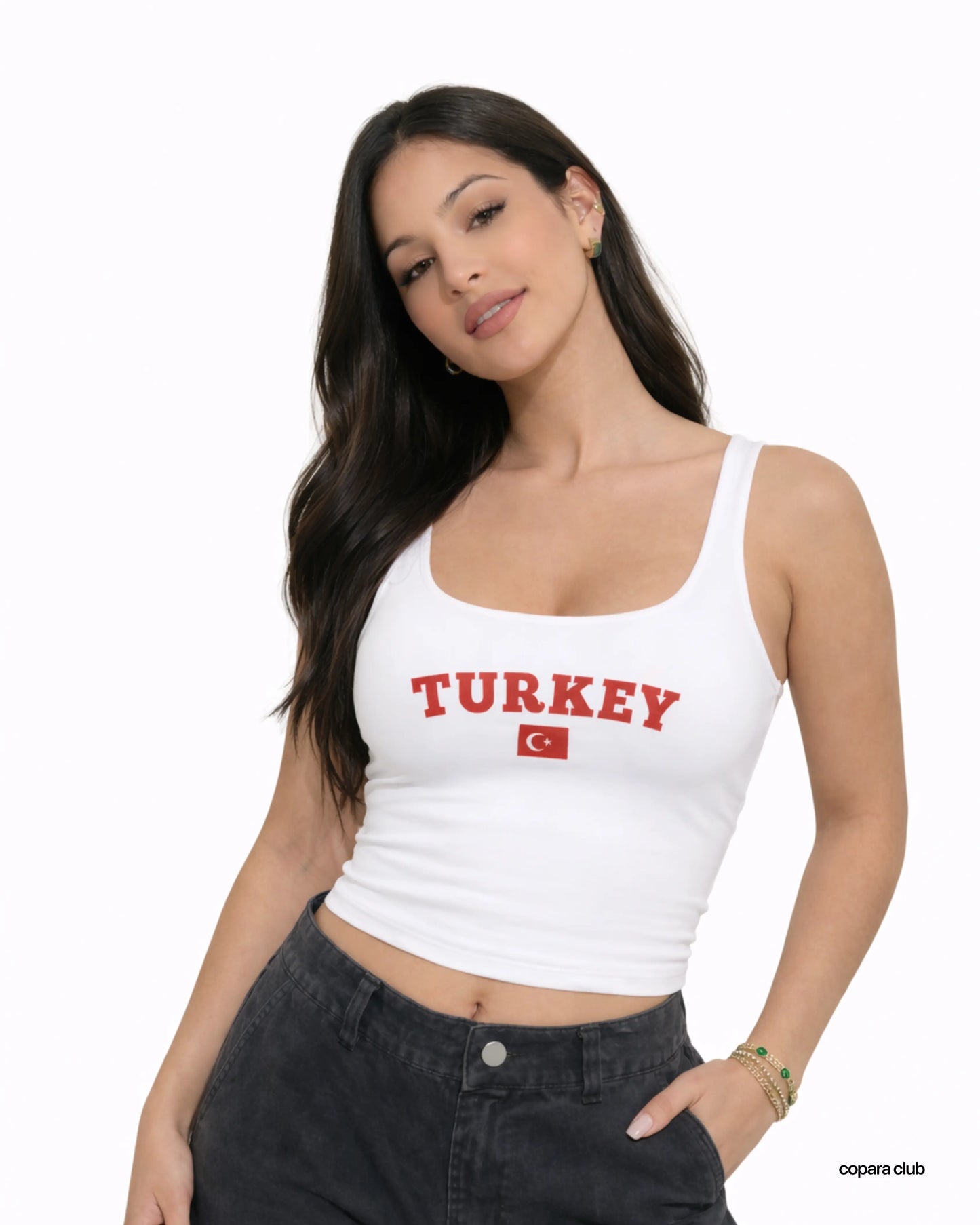 The Ultimate Seamless Nation Tank Top - Turkey copara club